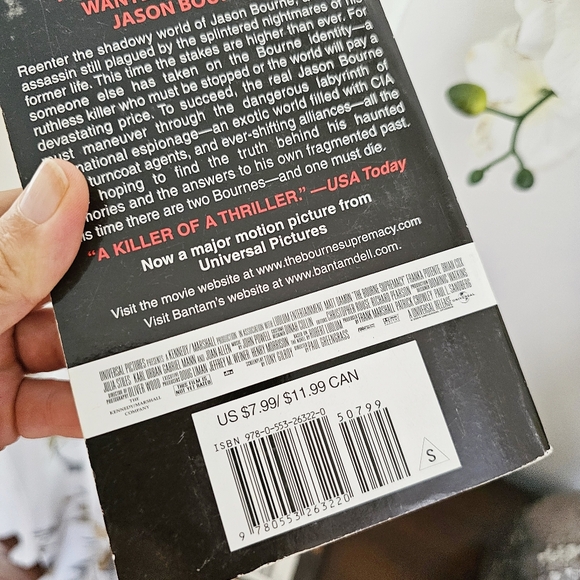 Robert Ludlum Lot of 3 Paperback Books The Bourne Ultimatum The Bourne Supremacy - Picture 6 of 10